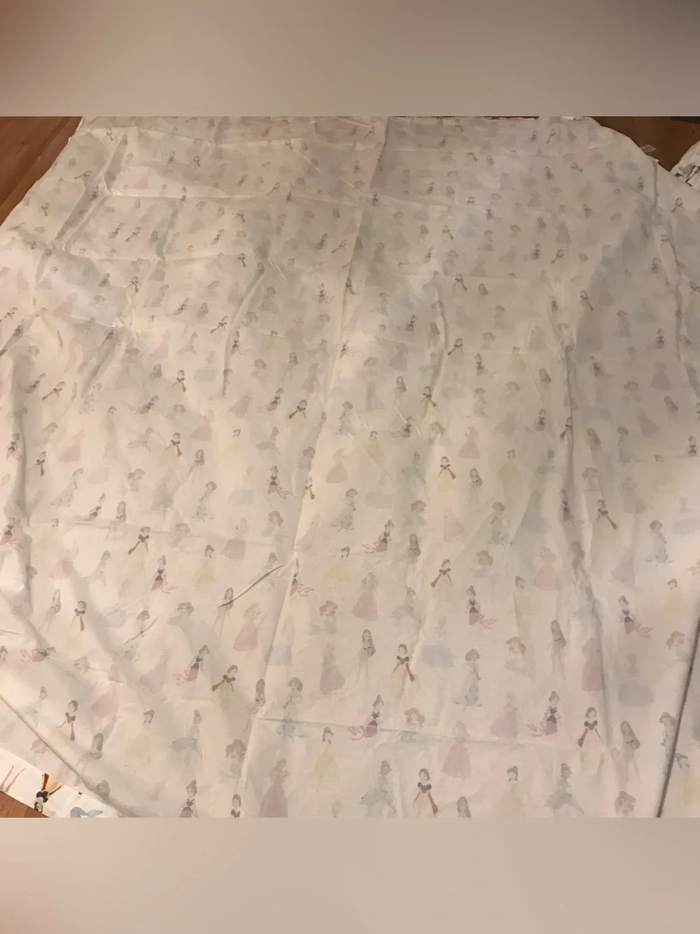 Pottery Barn Kids Disney Princess Sheet Set & 2 Pillowcases Organic Size Full